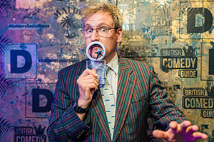 Eric Meat wins Dabbers Bingo Comedy Caller 2025. Ali Brice. Credit: Onyi Olisa