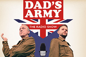 Dad's Army: The radio show. Image shows left to right: David Benson, Jack Lane