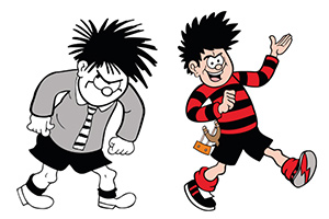 Dennis the Menace at 70. Copyright: Beano Studios