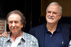 Image shows left to right: Eric Idle, John Cleese. Credit: Ludwig Shammasian