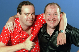 The Moments That Made.... Image shows from L to R: Greg Hemphill, Ford Kiernan