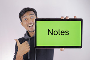 A note on notes