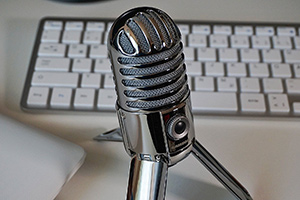 Podcast microphone