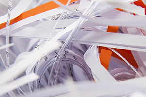 Shredded paper