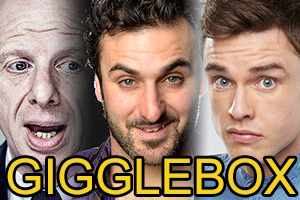 Gigglebox, in aid of the CTBF. Featuring Steve Furst, Patrick Monahan and Ed Gamble