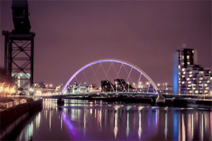 A view of the Clyde in Glasgow. Copyright: BBC