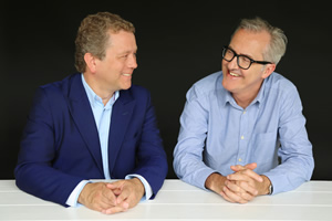 The Great British Take Off. Image shows from L to R: Jon Culshaw, Bill Dare