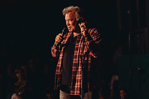 Green Man 2024. Stewart Lee. Credit: Patrick Gunning