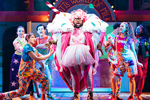 Jack and the Beanstalk panto 2022 at Lyric Hammersmith Theatre. Emmanuel Akwafo. Credit: Helen Murray