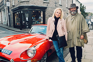 Jennifer Saunders' Memory Lane. Image shows from L to R: Jennifer Saunders, Michael Sheen