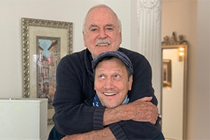 Image shows from L to R: John Cleese, Rob Schneider