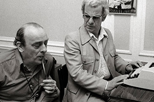 Image shows left to right: John Junkin, Barry Cryer
