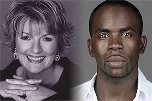 Kate & Koji. Image shows from L to R: Kate (Brenda Blethyn), Koji (Jimmy Akingbola)