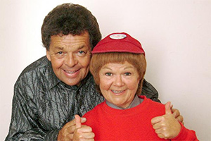 The Krankies. Image shows from L to R: Ian Tough, Janette Tough