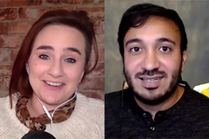 Laura Lexx and Bilal Zafar discuss creating online content