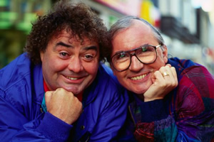 Little & Large. Image shows from L to R: Eddie Large, Syd Little