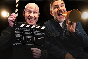 Making A Scene. Image shows left to right: Matt Lucas, David Walliams