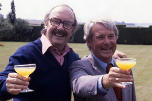 The Morecambe & Wise Show. Image shows from L to R: Eric Morecambe, Ernie Wise. Copyright: BBC History