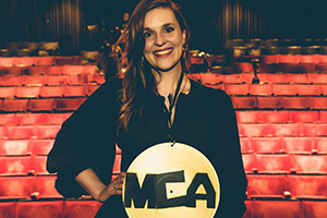 Musical Comedy Awards 2023. Katie Norris. Credit: Elina Kansikas