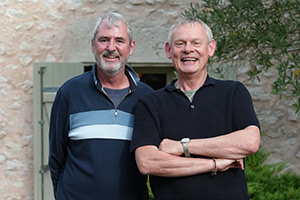 Neil & Martin's Bon Voyage. Image shows left to right: Neil Morrissey, Martin Clunes