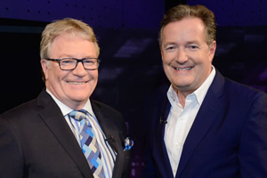 Piers Morgan's Life Stories. Image shows from L to R: Jim Davidson, Piers Morgan