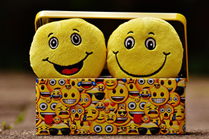 Laughing smilies