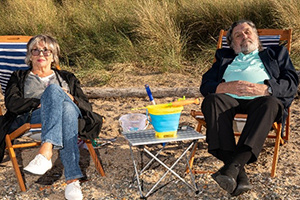 Ricky, Sue & A Trip Or Two. Image shows left to right: Sue Johnston, Ricky Tomlinson