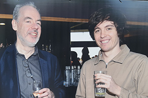 Image shows from L to R: Steve Bennett, Sam Campbell