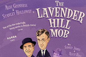 2024 poster artwork for The Lavender Hill Mob on 4K UHD Blu-ray. Credit: STUDIOCANAL