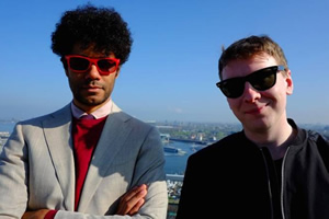 Travel Man. Image shows from L to R: Richard Ayoade, Joe Lycett