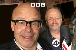 A Tribute to Steve Brown, with Harry Hill. Image shows left to right: Harry Hill, Steve Brown