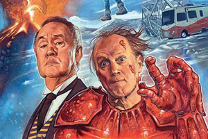 Vulcan 7. Image shows from L to R: Nigel Planer, Adrian Edmondson