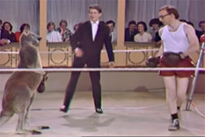 Comedy Chronicles: Woody Allen versus a boxing kangaroo