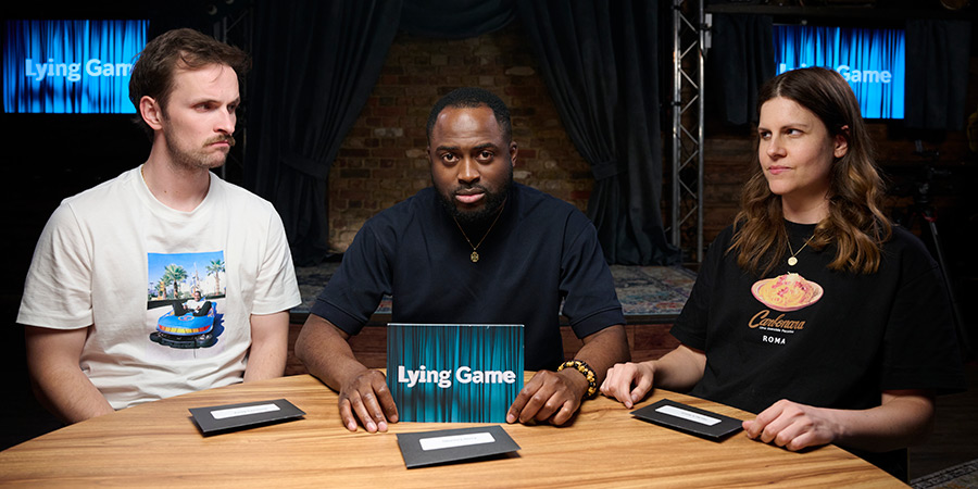 A Comedy Thing by Channel 4. Image shows left to right: Vittorio Angelone, Gbemi Oladipo, Micky Overman