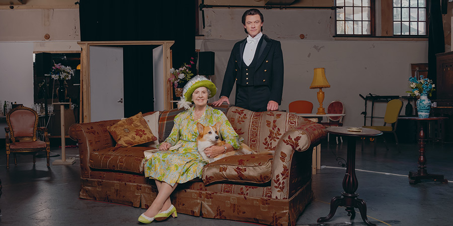 Backstairs Billy. Image shows left to right: Penelope Wilton, Luke Evans