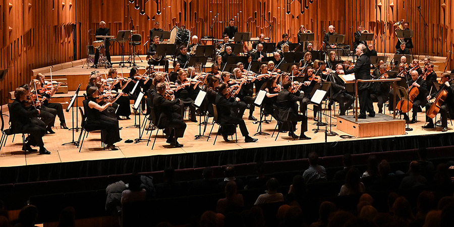 BBC Symphony Orchestra at the Barbican. Credit: Mark Allan, BBC