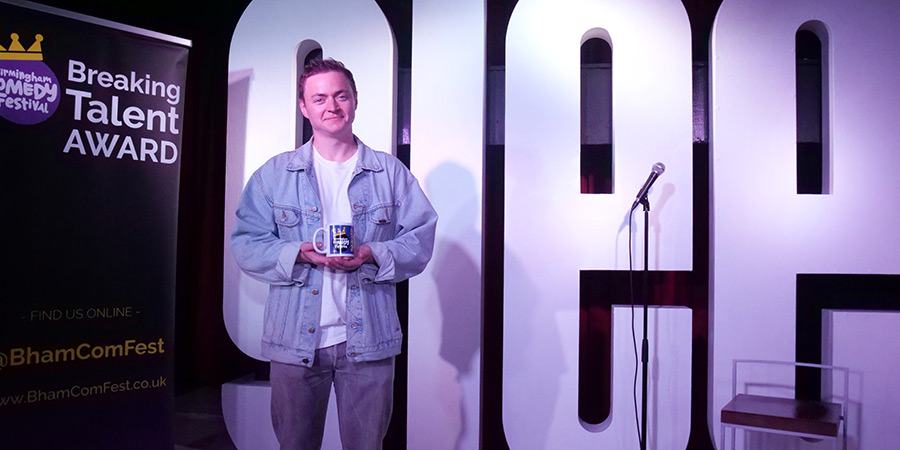 Birmingham Comedy Festival Breaking Talent Award 2024. Tom Towelling. Credit: Dave Freak