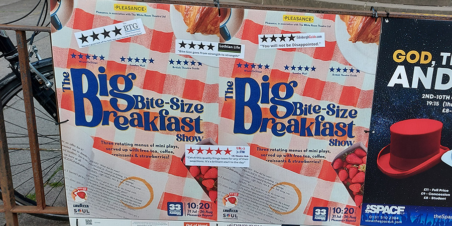 The Big Bite-Sized Breakfast Show poster