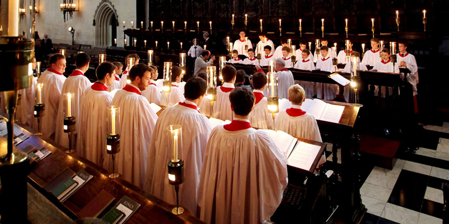 Carols from King's. Copyright: BBC