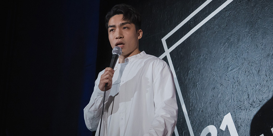 UK Chinese Comedy Competition 2022. Yuchen. Credit: LTNC