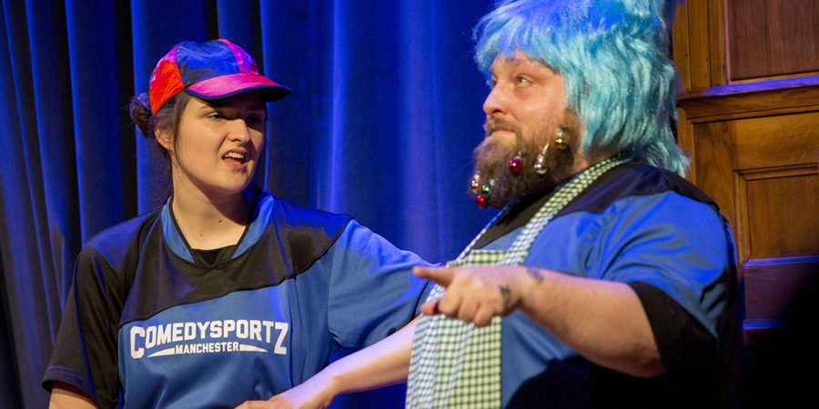 ComedySportz improvised pantomime