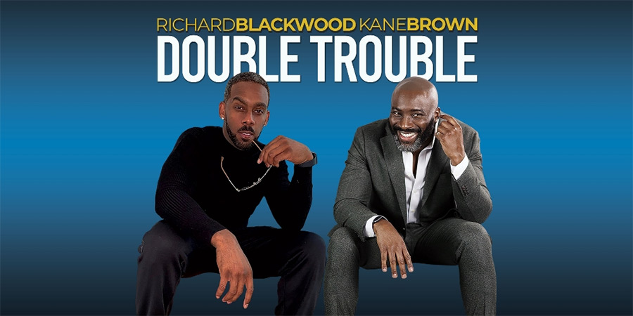 Image shows left to right: Richard Blackwood, Kane Brown