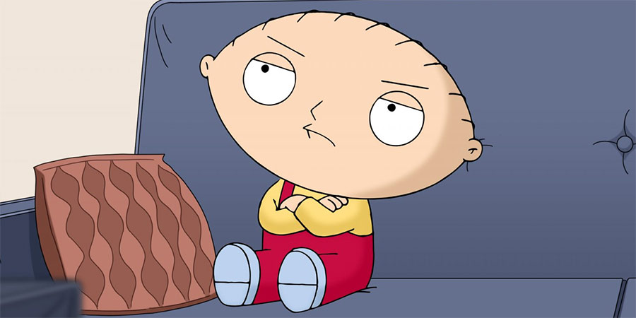 Family Guy character Stewie Griffin. Copyright: 20th Century Fox