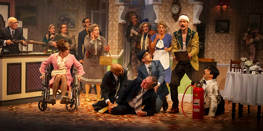 Fawlty Towers: The Play. Credit: Hugo Glendinning Fawlty Towers: The Play. Credit: Hugo Glendinning