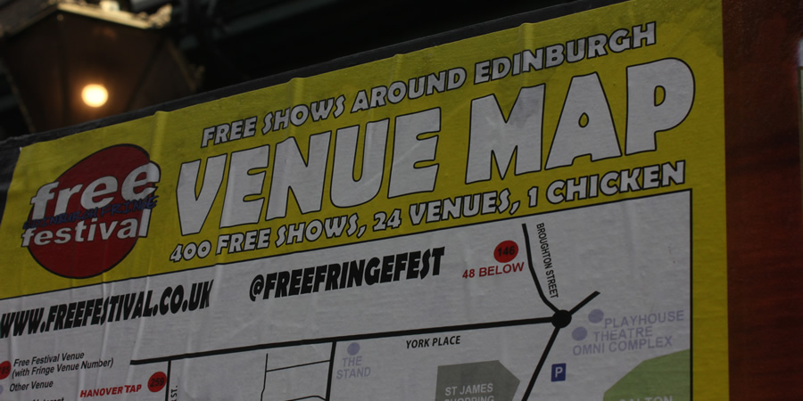 Free Festival - Venue Map. Copyright: Thomas Compton