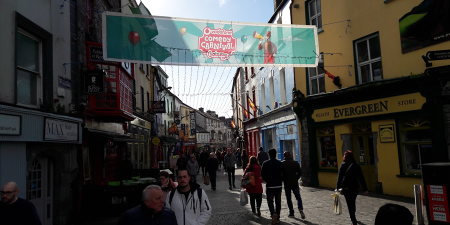 Galway Comedy Festival 2018. Copyright: Si Hawkins / Hazelgee