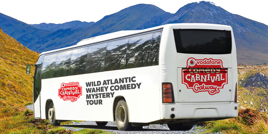 The Wild Atlantic Wahey Comedy Mystery Tour bus