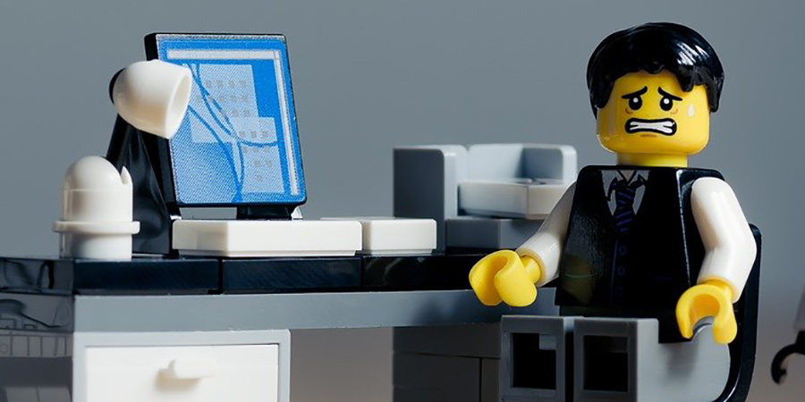 Lego man in a job. Image by www_slon_pics from Pixabay