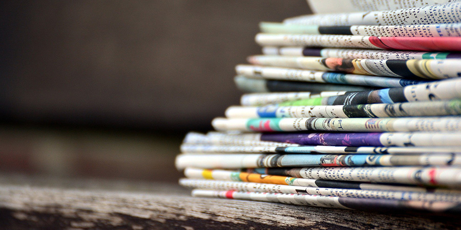Newspapers. Image by congerdesign from Pixabay