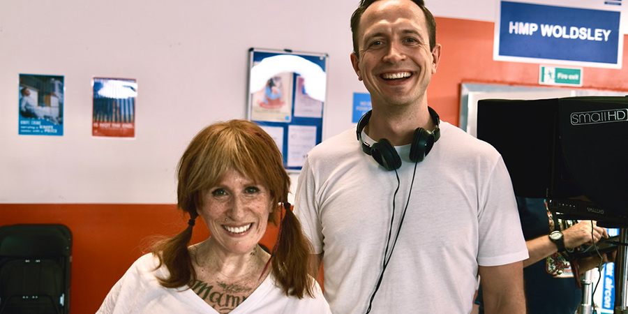 Hard Cell. Image shows from L to R: Catherine Tate, James Kayler